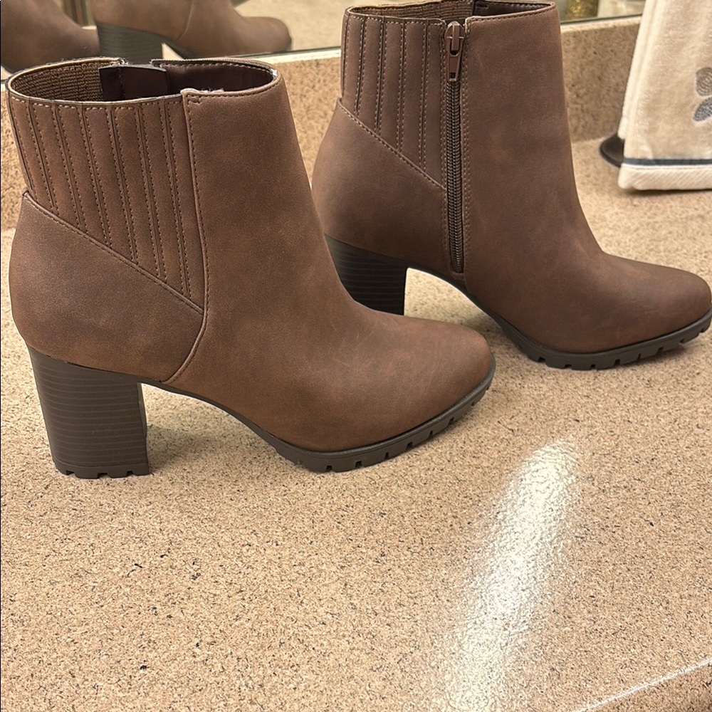 Brown Ankle Boots